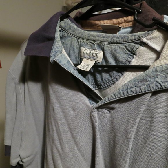 7 LL Bean Casco Bay Polo Shirts Mens Large - Picture 7 of 8